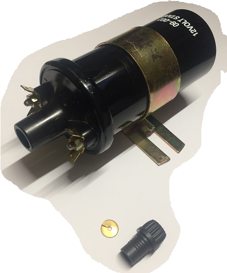 IGNITION COIL (Austin A40, A50, A55, A60 Cambridge) (** SCREW IN LEADS**) (1954- 67) 